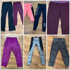 Lululemon Pants/Bottoms Lot (8 Pairs)